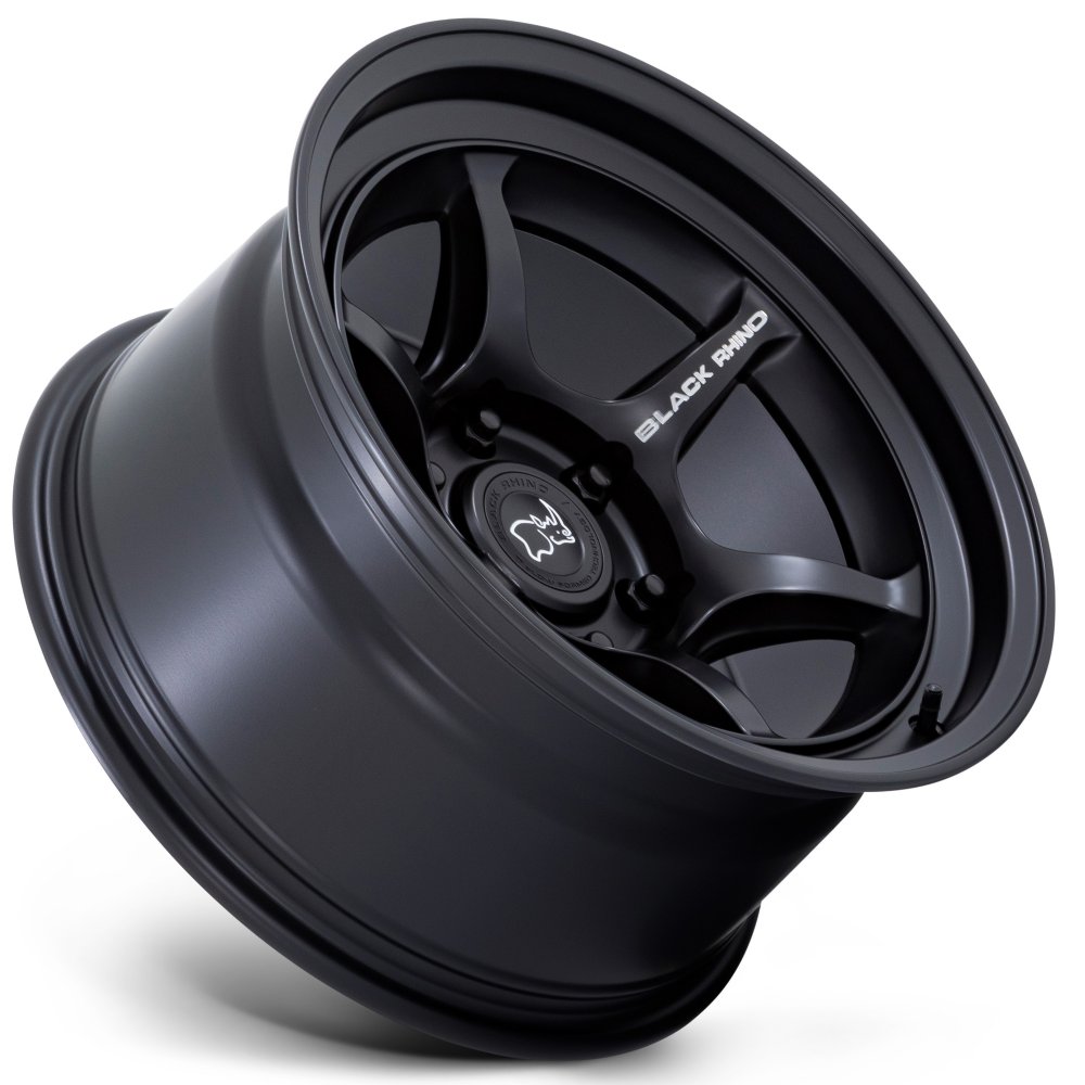 17x8.5 Black Rhino Shogun Matte Black 5x5/127 -10mm - Flex Offroad