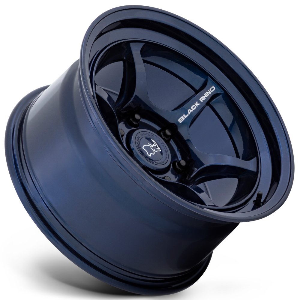17x8.5 Black Rhino Shogun Gloss Midnight Blue 6x5.5/139.7 -10mm - Flex Offroad