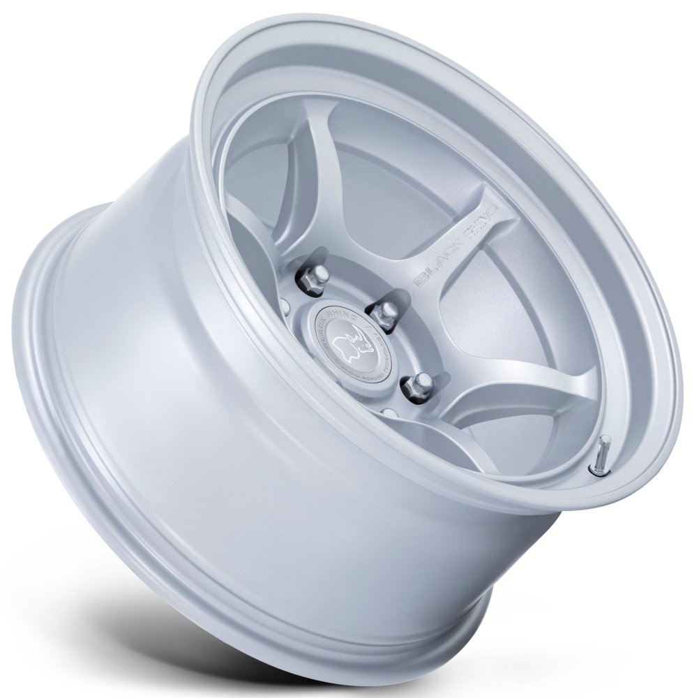 16x8 Black Rhino Shogun Hyper Silver 6x5.5/139.7 -10 mm - Flex Offroad