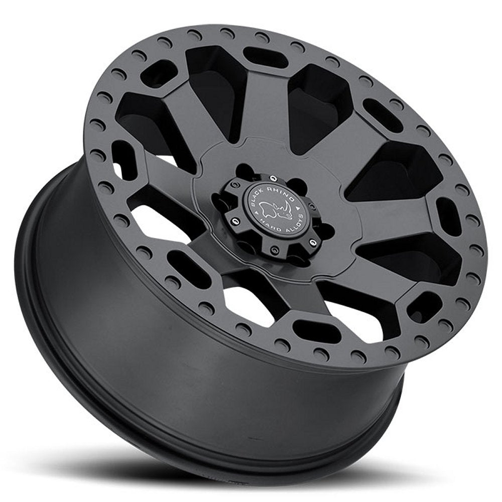 17x9 Black Rhino Warlord Matte Gunmetal 8x180 12mm