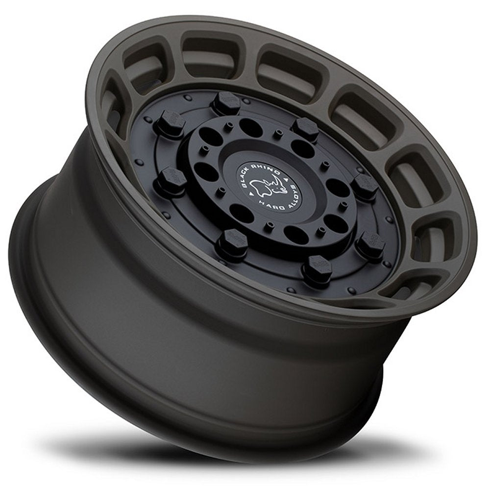 (Clearance - No Returns) 20x9.5 Black Rhino Warthog Matte OD Green w/ Black Center 5x5/127 2mm - Flex Offroad
