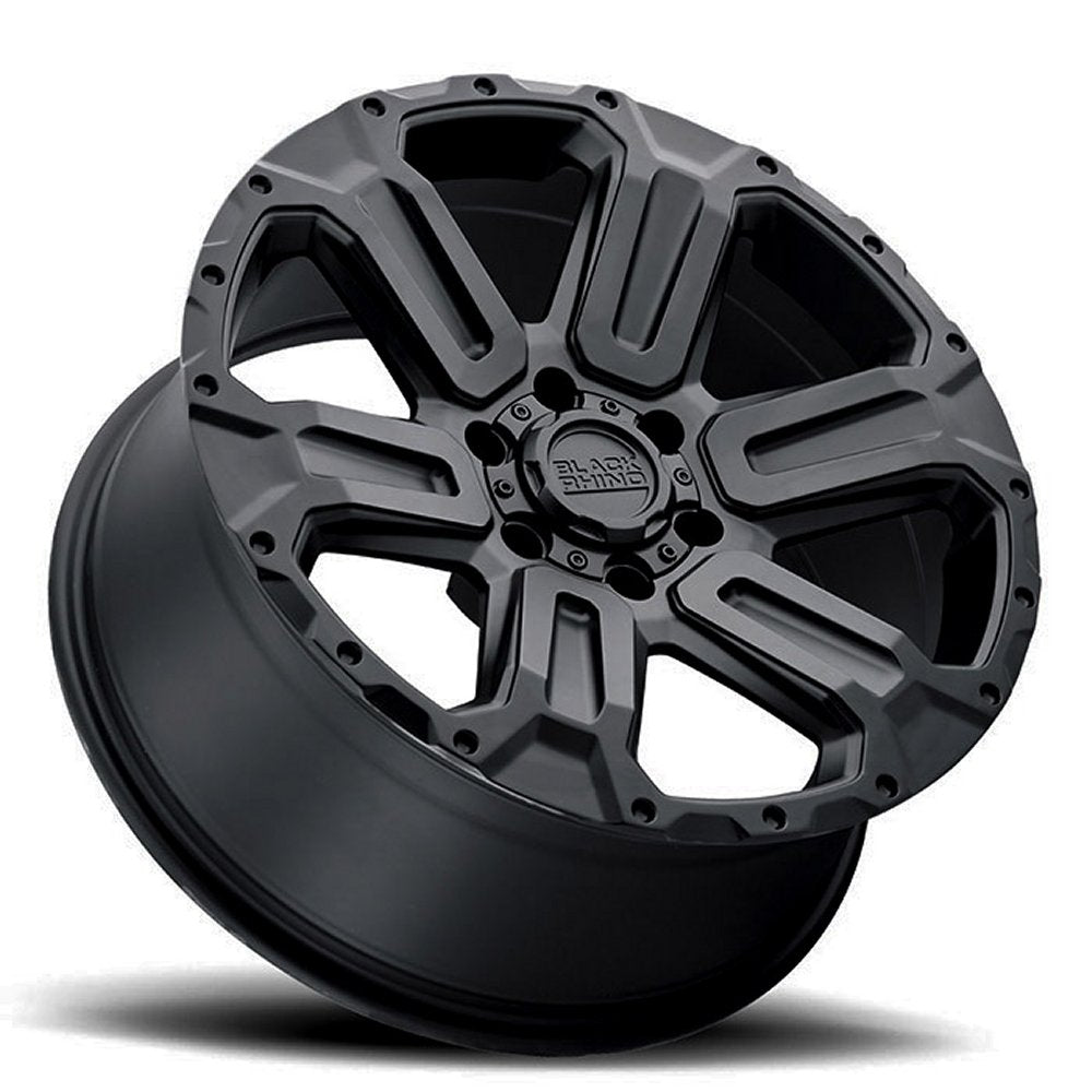 18x9 Black Rhino Wanaka Matt Black 6x120 35mm - Flex Offroad