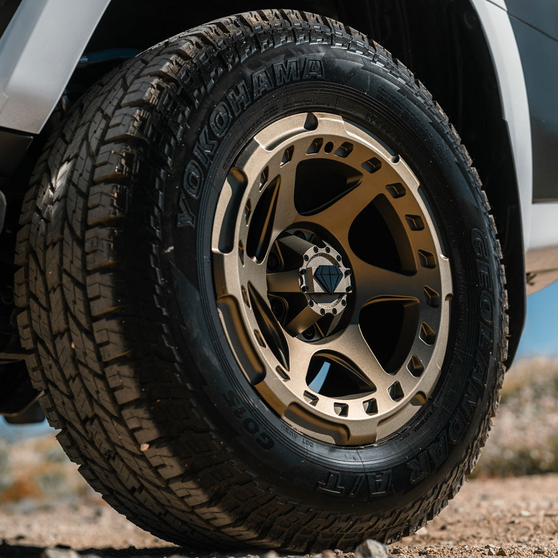 20x10 Blaque Diamond Off-Road BD-O728 Matte Bronze (Flow Forged) 5x5/127 5x5.5/139.7 1mm - Flex Offroad