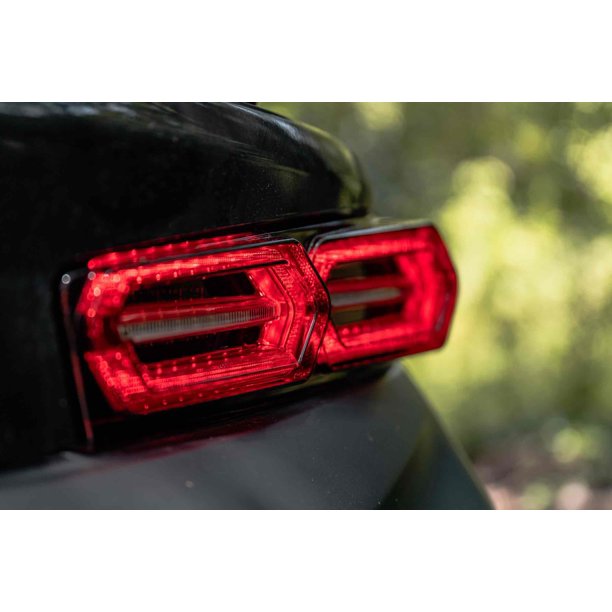 Morimoto XB LED Tails: Chevrolet Camaro (16-18) (Pair / Facelift / Smoked) LF404 - Flex Offroad