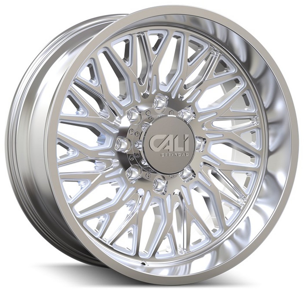 22x10 Cali-Off-Road Crusher 9118 Polished 8x170 -19mm - Flex Offroad