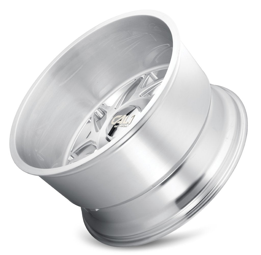 20x12 Cali Off-Road Gemini 9112BGC Brushed & Clear Coated (* May Require Trimming) 8x170 -51mm