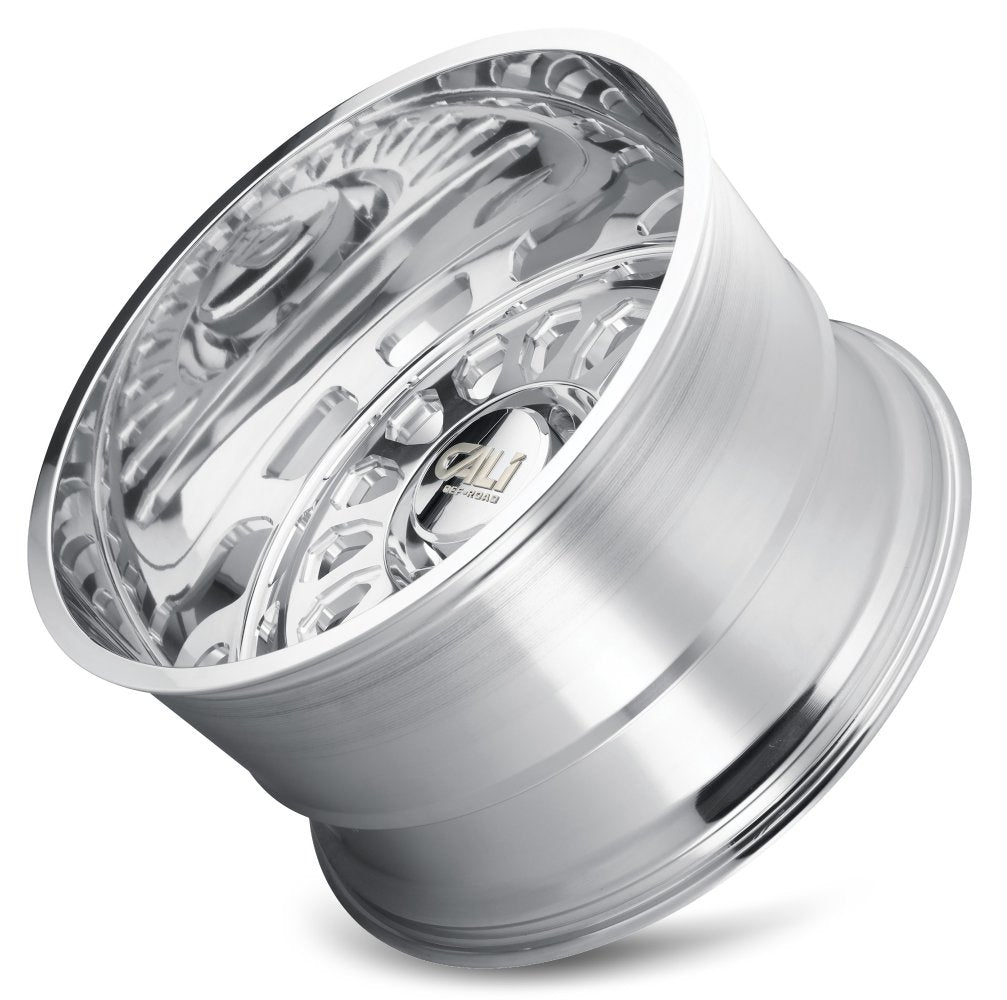 22x12 Cali Off-Road Paradox 9113P Polished w/ Milled Spokes (* May Require Trimming) 6x5.5/139.7 -51mm