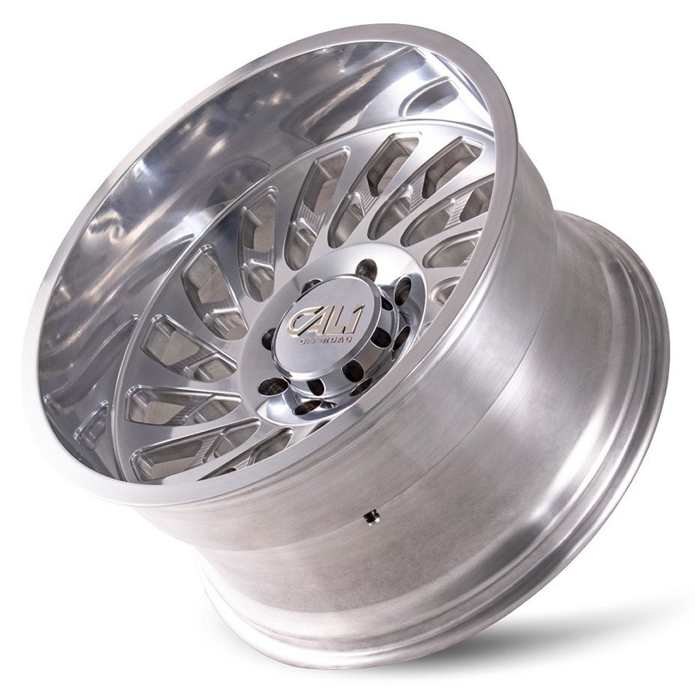 20x12 Cali Off-Road Switchback 9108P Polished (* May Require Trimming) 6x135 -51mm - Flex Offroad