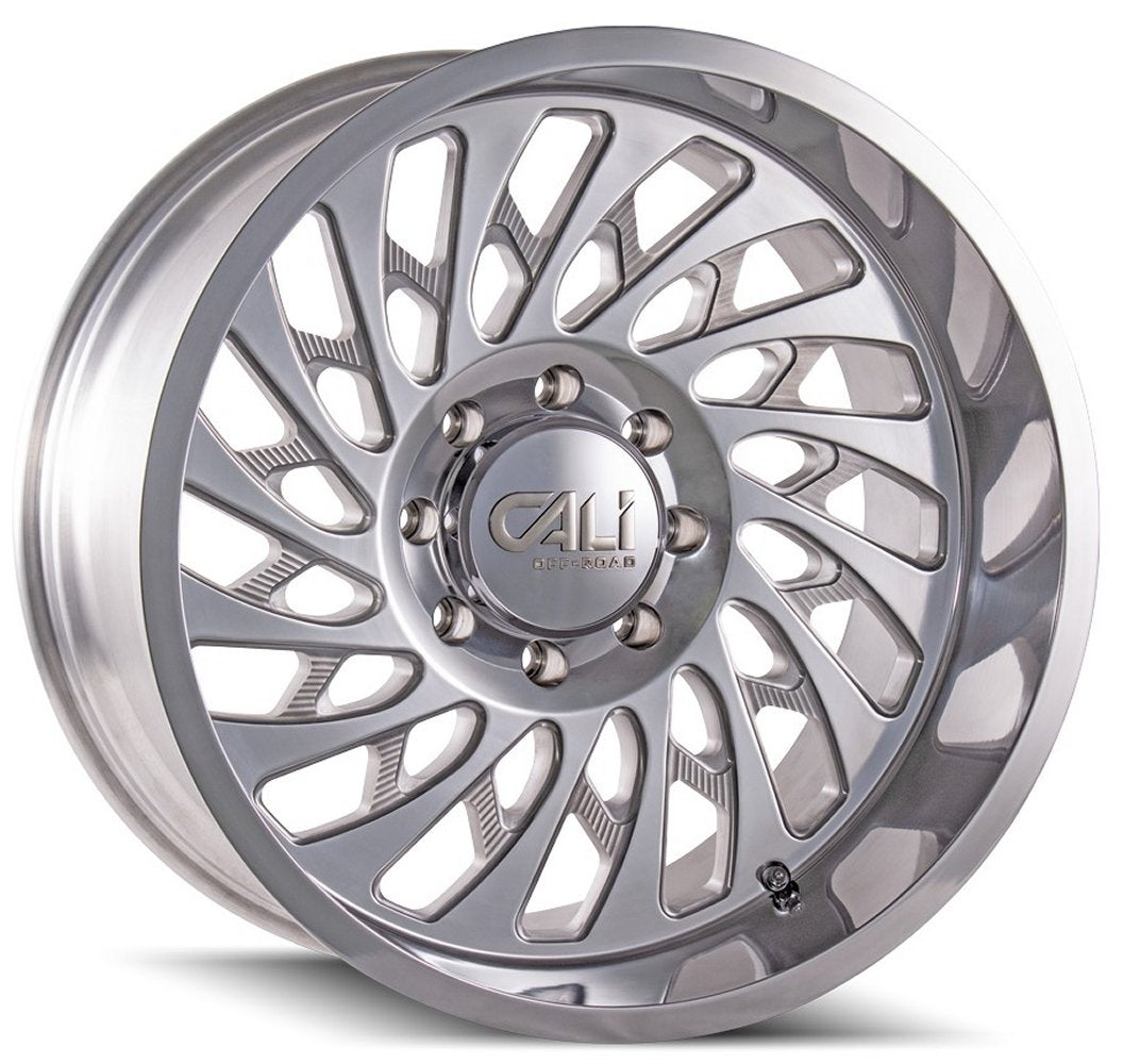 20x12 Cali Off-Road Switchback 9108P Polished (* May Require Trimming) 6x135 -51mm - Flex Offroad