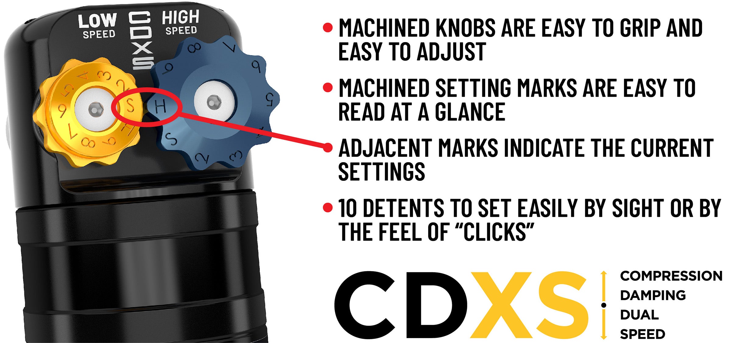 ICON 2024 Toyota Land Cruiser 250 Series, 1.25-3" Lift, Front, V.S. 2.5 Series Coilover Kit, Remote Reservoir w/ CDXS, Pair 58791x