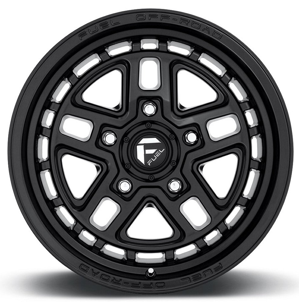 17x9 Fuel Off-Road Nitro 5 Matte Black D667 5x5/127 -12mm - Flex Offroad