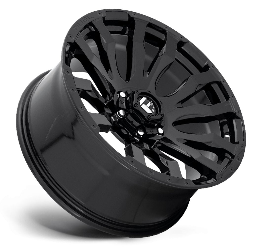 17x9 Fuel Off-Road Blitz Gloss Black D675 8x6.5/165 1mm - Flex Offroad