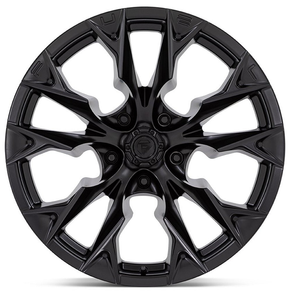 22x12 Fuel Off-Road Flame 5 Blackout D804 (* May Require Trimming) 5x5/127 -44mm - Flex Offroad