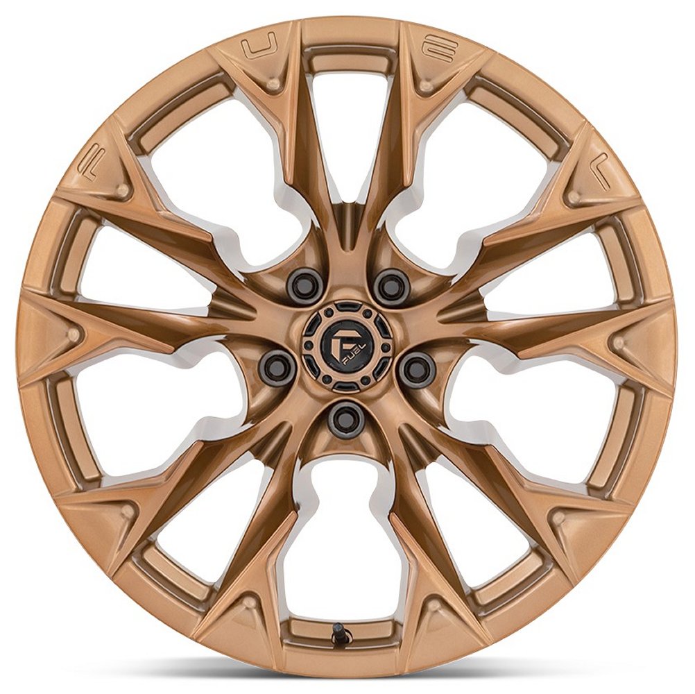 22x12 Fuel Off-Road Flame 5 Platinum Bronze D805 (* May Require Trimming) 5x5/127 -44mm - Flex Offroad