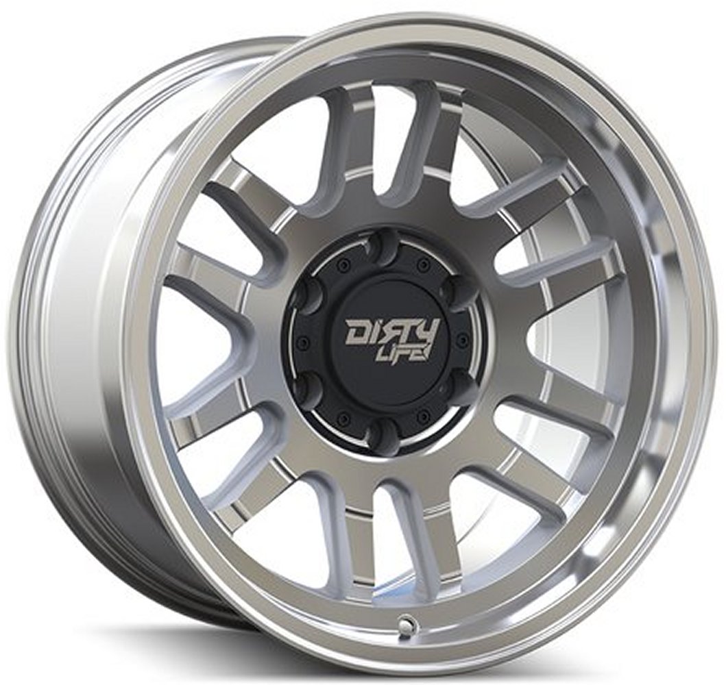 17x9 Dirty Life 9310 Canyon Machined 6x5.5/139.7 -12mm - Flex Offroad