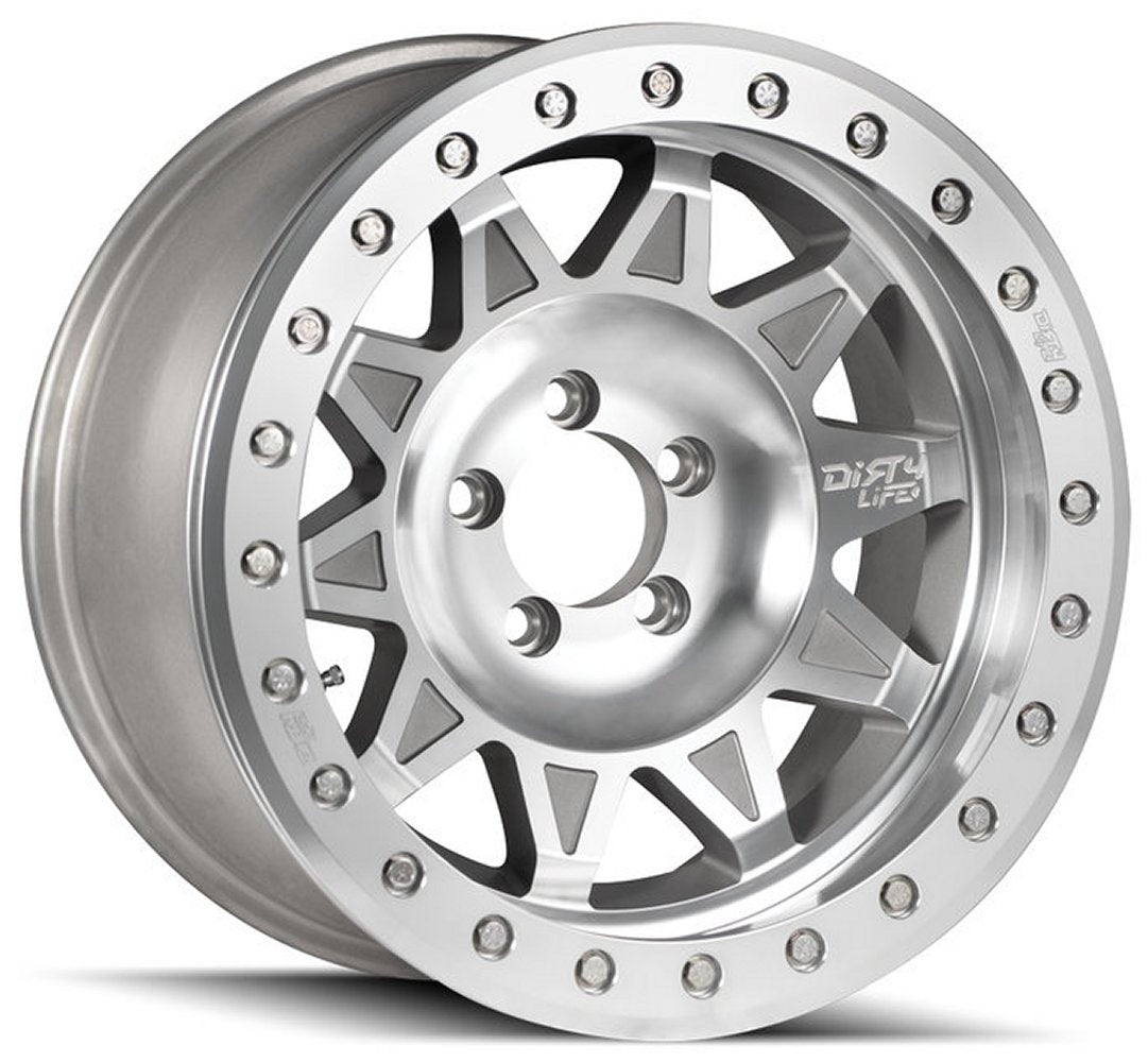 17x9 Dirty Life 9302 Roadkill Race Machined Beadlock (True Beadlock) 6x5.5/139.7 -14mm - Flex Offroad