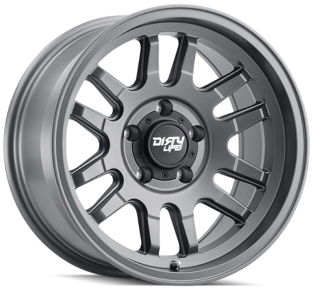 17x9 Dirty Life 9310 Canyon Satin Graphite 6x135 0mm - Flex Offroad