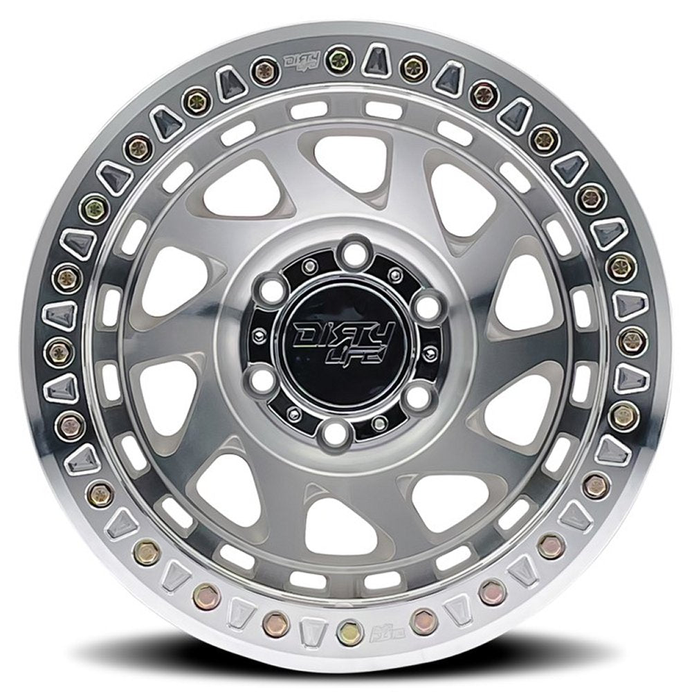 17x9 Dirty Life 9313 Nigma Race Beadlock Machined (True Beadlock) 6x135 -38mm - Flex Offroad