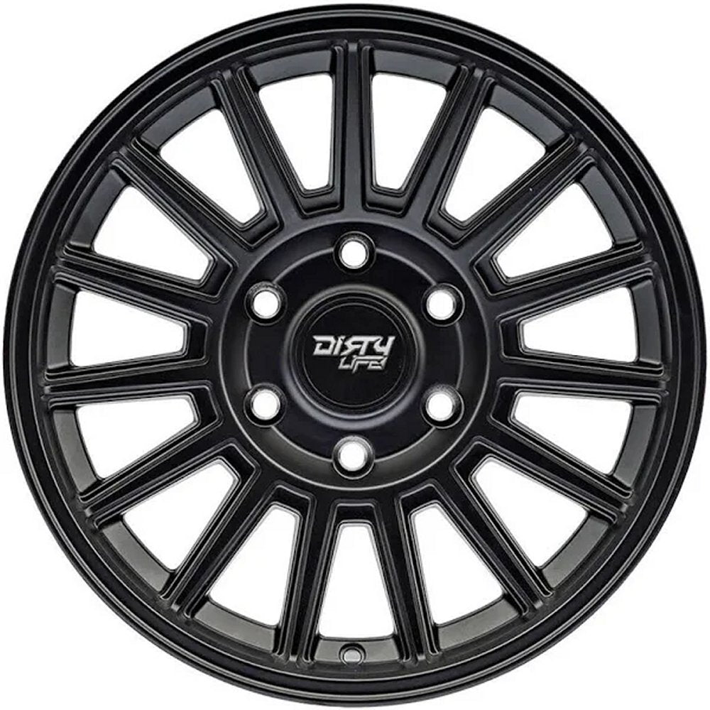 17x8.5 Dirty Life 9316 Journey Matte Black 6x5.5/139.7 0mm - Flex Offroad