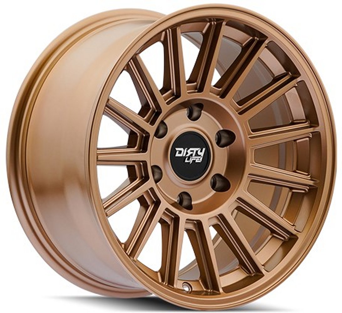 17x8.5 Dirty Life 9316 Journey Matte Bronze 5x5/127 0mm - Flex Offroad