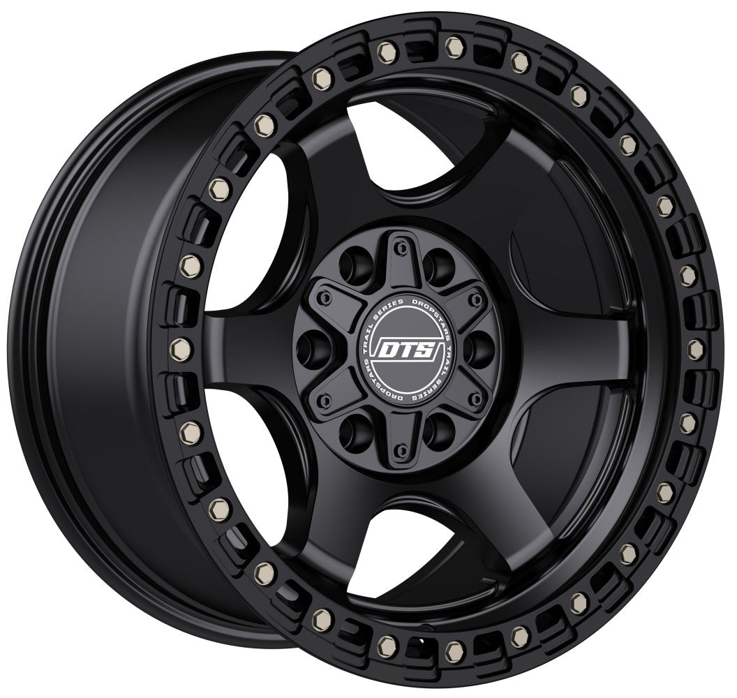 20X10 Dropstars 604SB Satin Black 6x135 6x5.5/139.7 -19mm