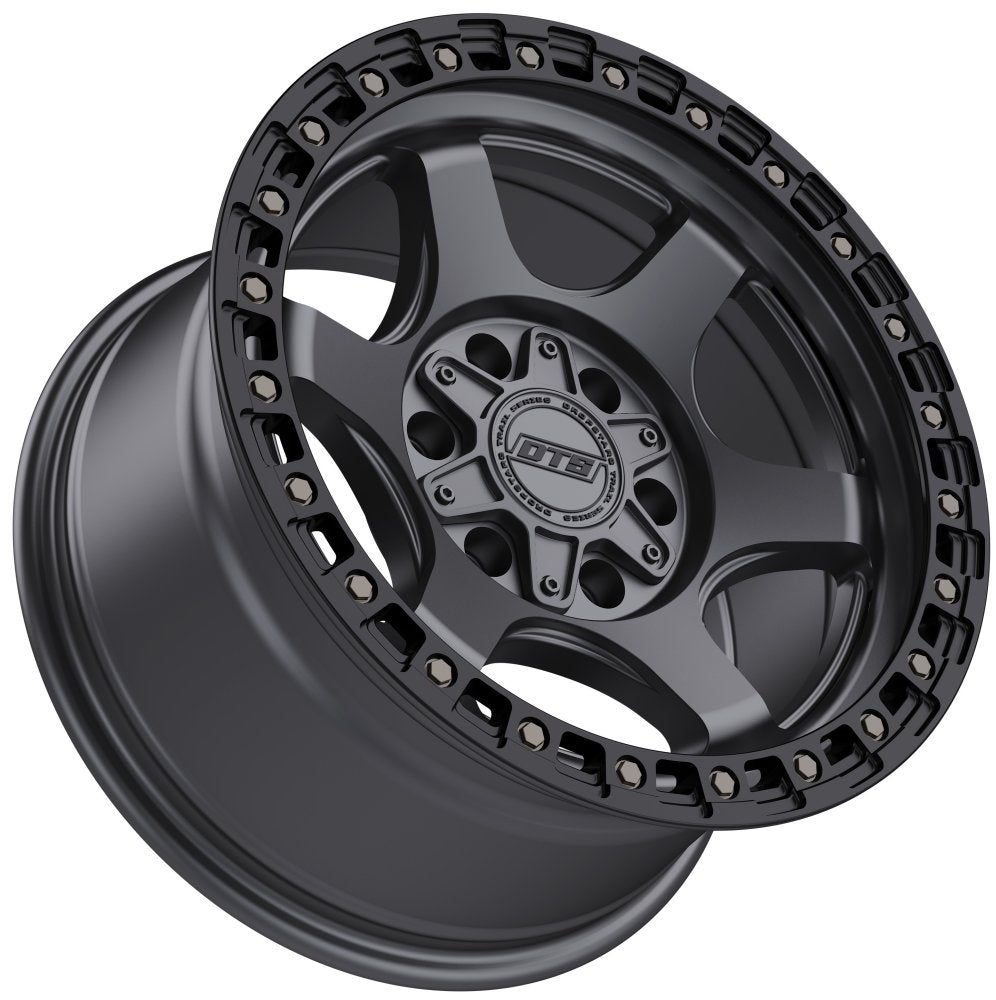 20X9 Dropstars 604AB Anthracite w/ Black Ring 6x135 6x5.5/139.7 0mm