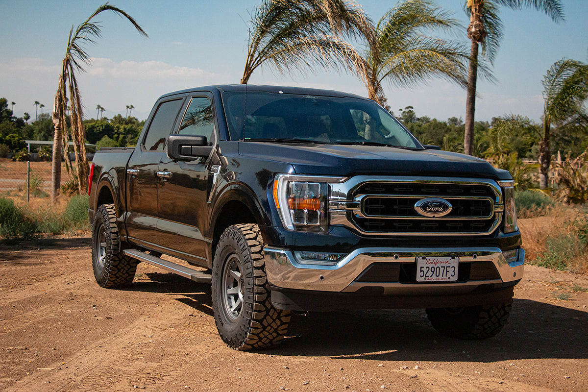 ICON 2021-2024 Ford F-150 4WD, 0-2.75" Lift, Front, V.S. 2.5 Series Coilovers, Remote Reservoir w/ CDEV, Pair 91823E