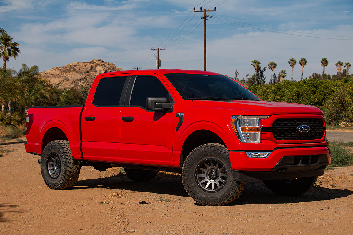 ICON 2021-2023 Ford F-150 2WD, 0-3" Lift, Front, V.S. 2.5 Series Coilovers, Remote Reservoir w/ CDEV, Pair 91818E