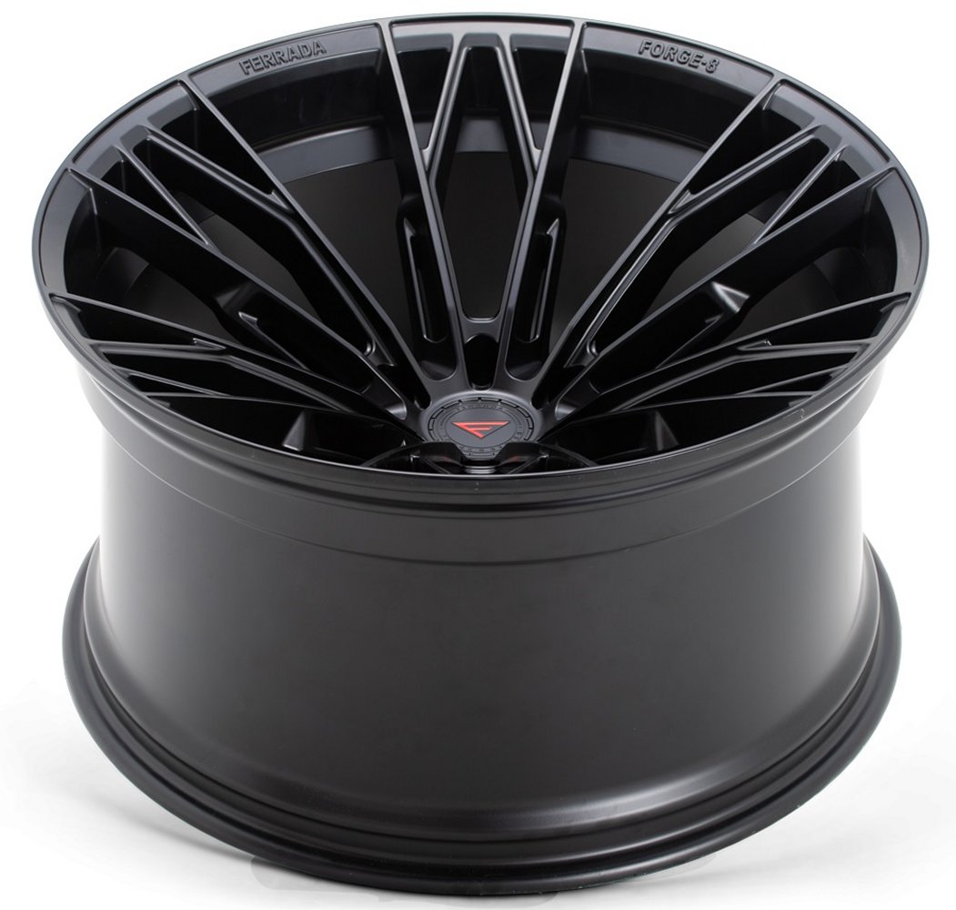20x10 Ferrada Forge-8 Off-Road FTR11 Noir Black (Rotary Forged) 6x5.5/139 -18mm - Flex Offroad