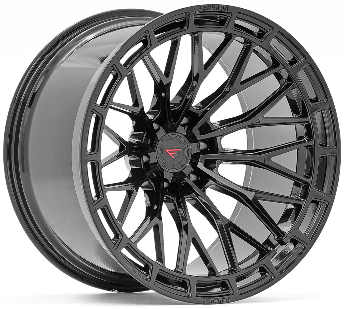 22x10 Ferrada Forge-8 Off-Road FTR12 Obsidian Black (Rotary Forged) 6x135 -18mm - Flex Offroad