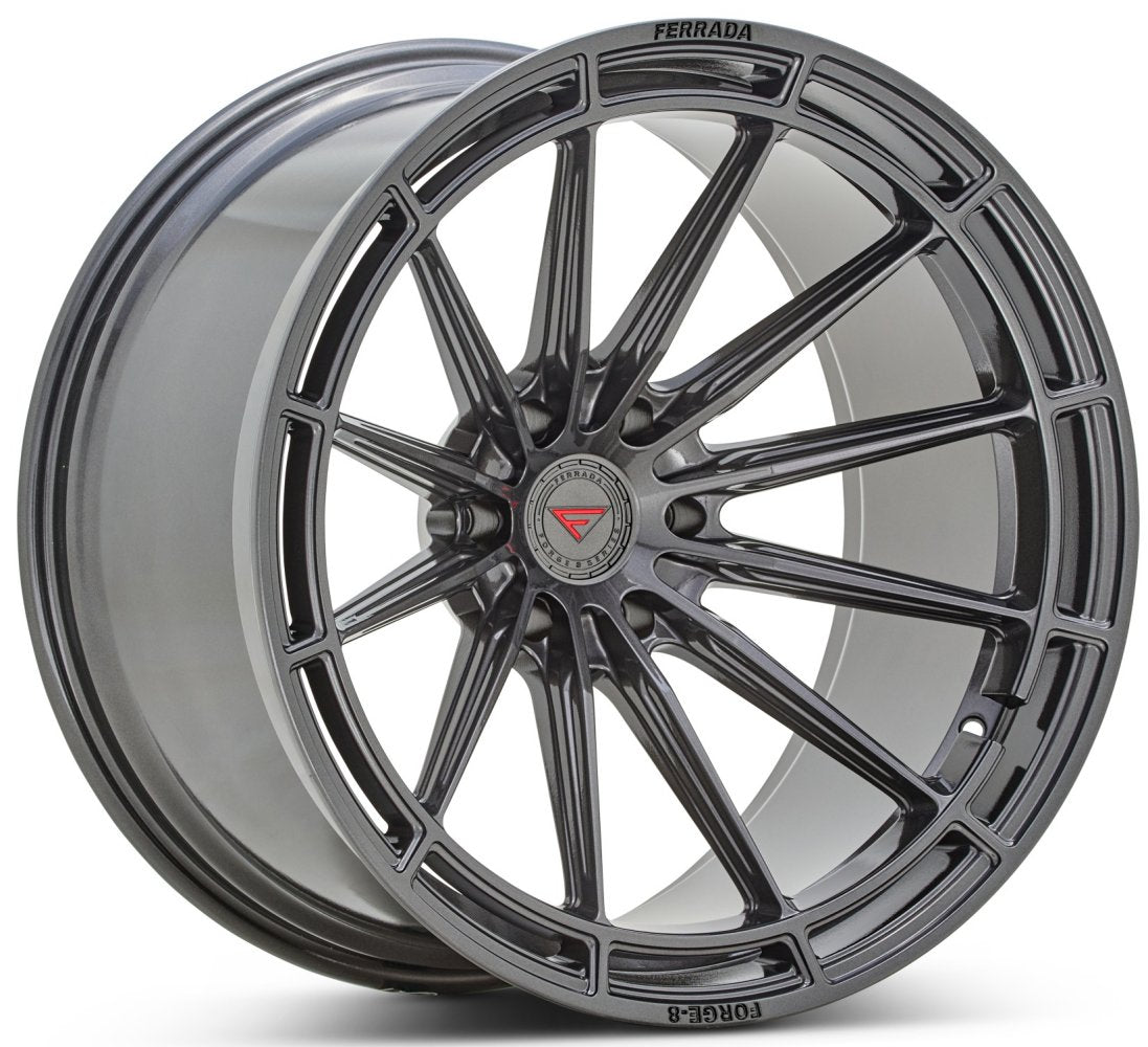 20x10 Ferrada Forge-8 Off-Road FTR14 Gloss Graphite (Rotary Forged) 6x135 -18mm