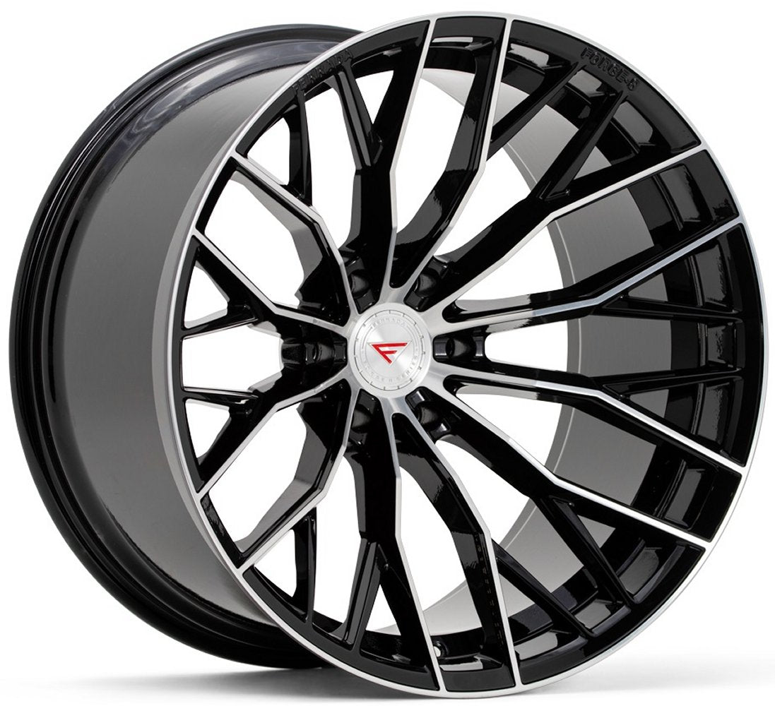 22x10 Ferrada Forge-8 Off-Road FTR9 Machine Black (Rotary Forged) 6x135 -18mm - Flex Offroad