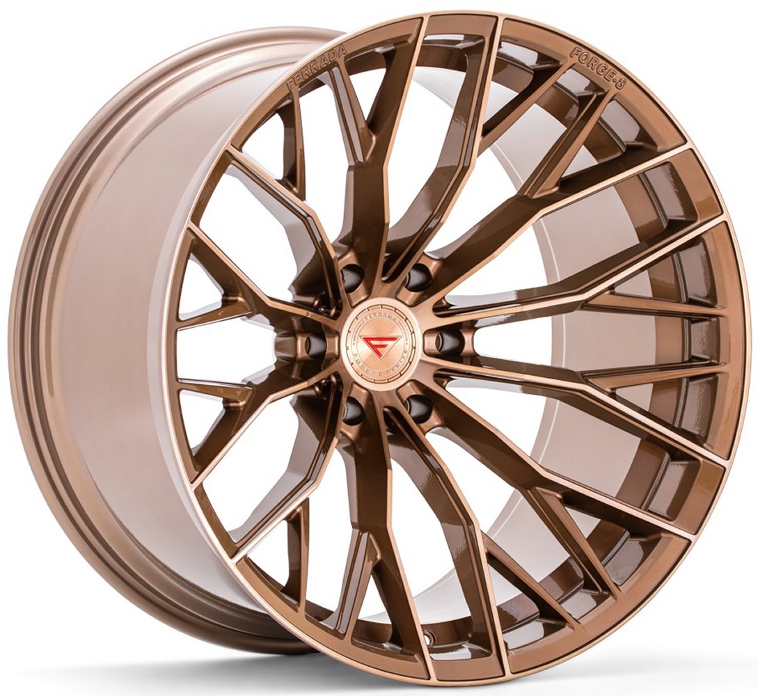 20x10 Ferrada Forge-8 Off-Road FTR9 Machine Cobre (Rotary Forged) 6x135 -18mm - Flex Offroad