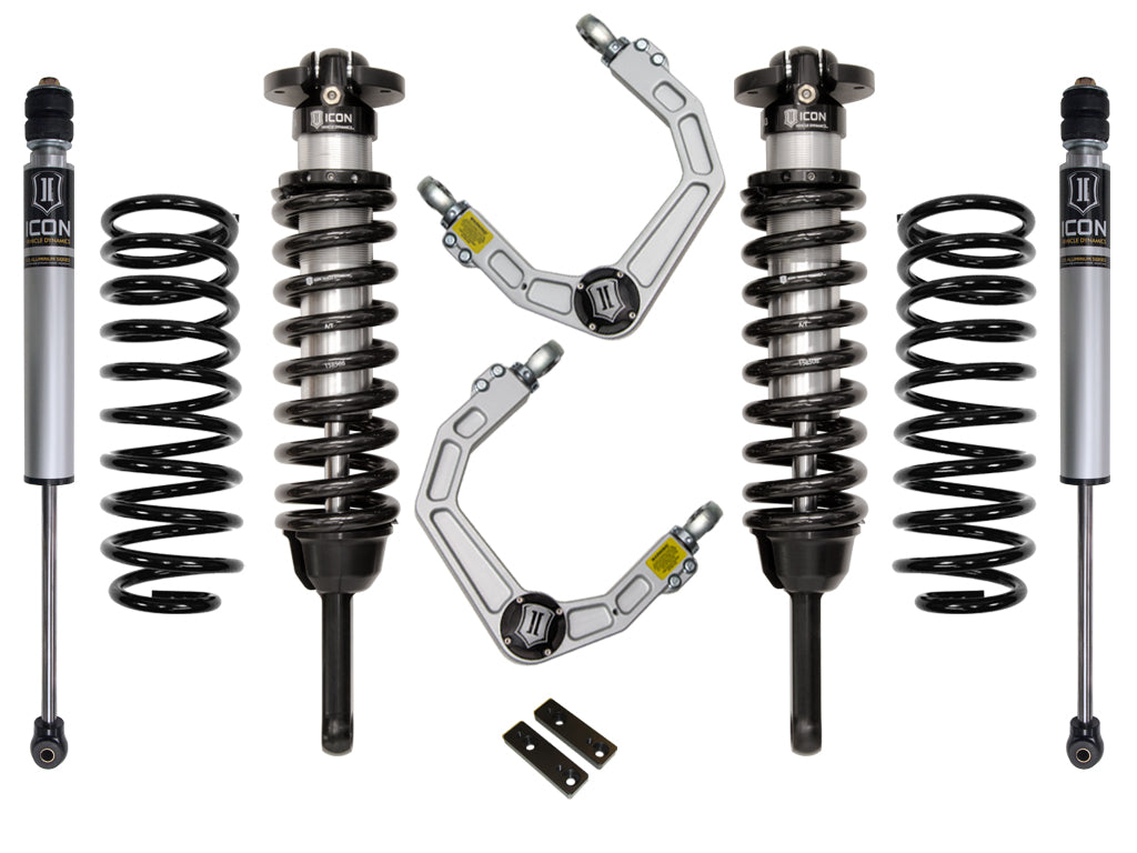 ICON 2010-2024 Toyota 4Runner/2010-2014 Toyota FJ Cruiser, 0-3.5" Lift Stage 2 Suspension System, Billet UCA k53062