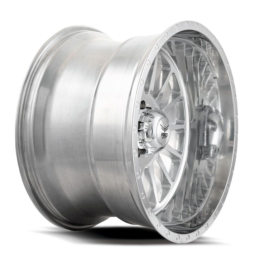 24x14 Force Off-Road F36 Fully Polished (* May Require Trimming) 6x5.5/139.7 -76mm - Flex Offroad