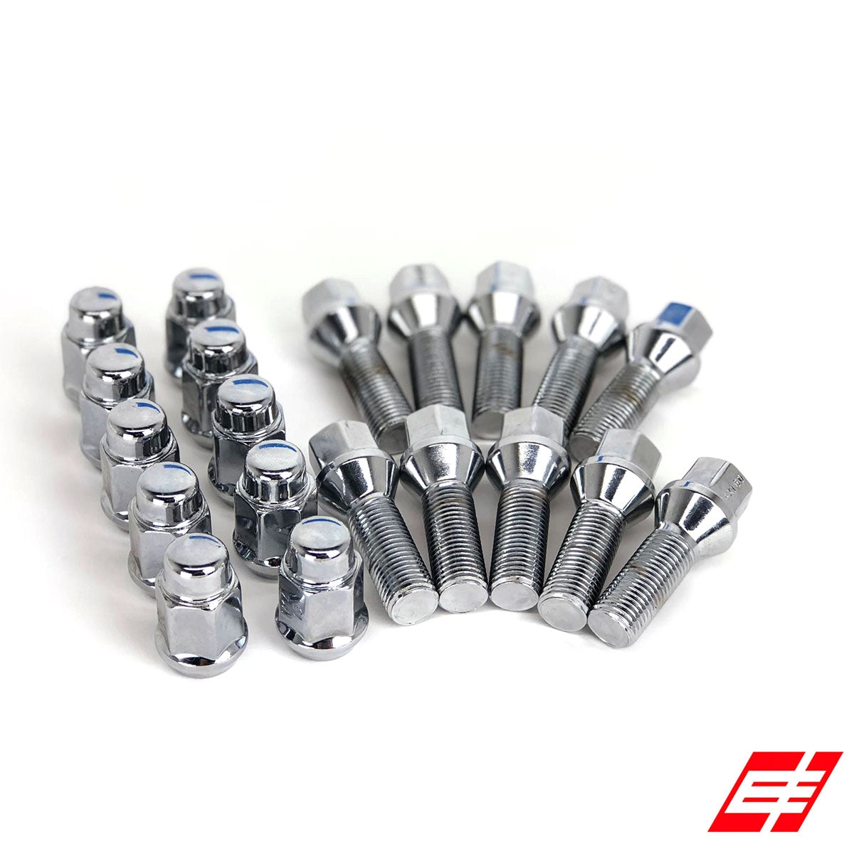 Free Chrome Lug Kit Included with Wheel and Tire Packages (Full Kit for 4 Wheels) - Flex Offroad