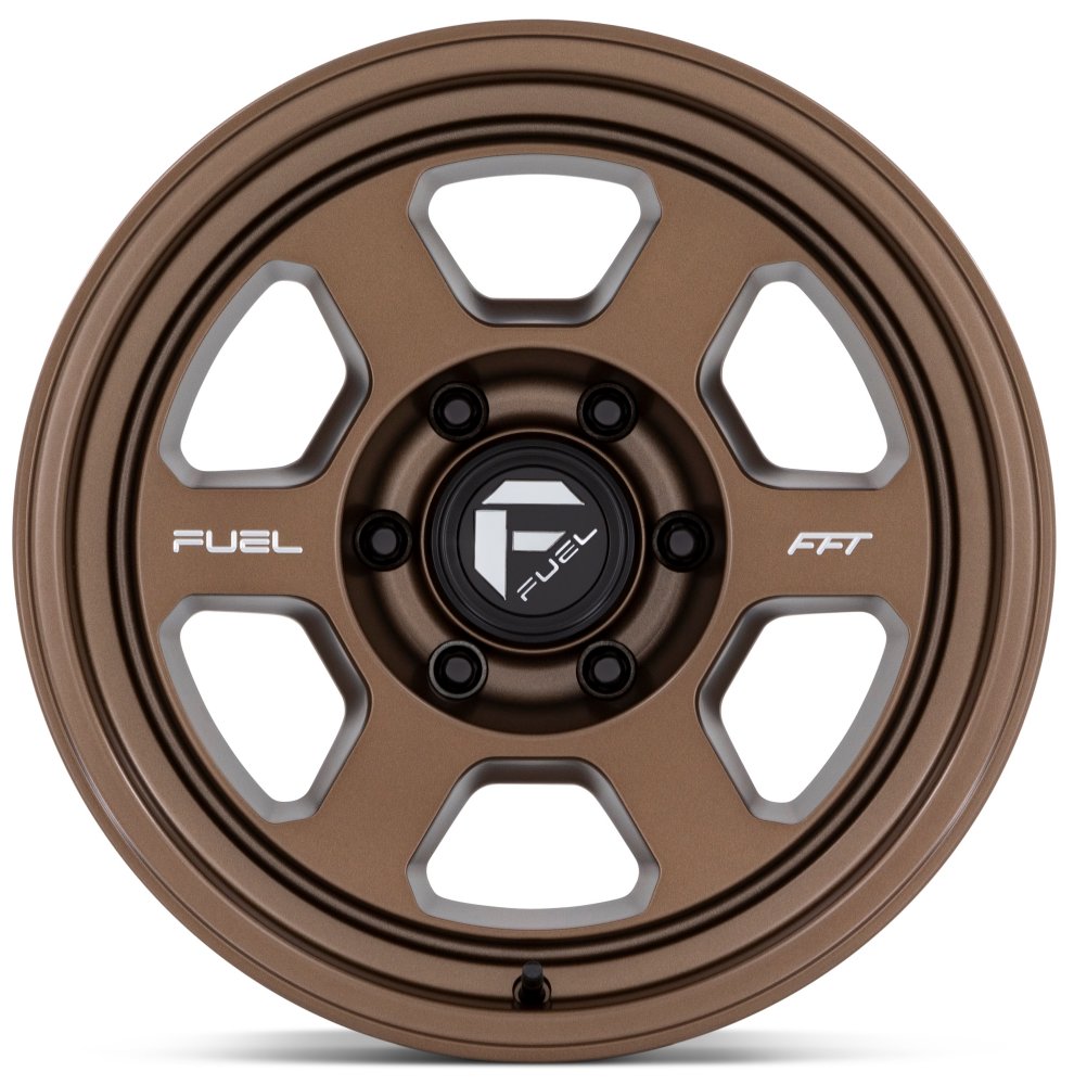 17X8.5 Fuel Off-Road Hype Matte Bronze FC860 6x5.5/139.7 -10mm - Flex Offroad