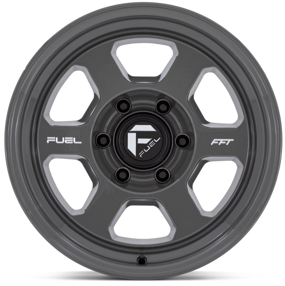 17X8.5 Fuel Off-Road Hype Battleship FC860 5x5/127 -10mm - Flex Offroad