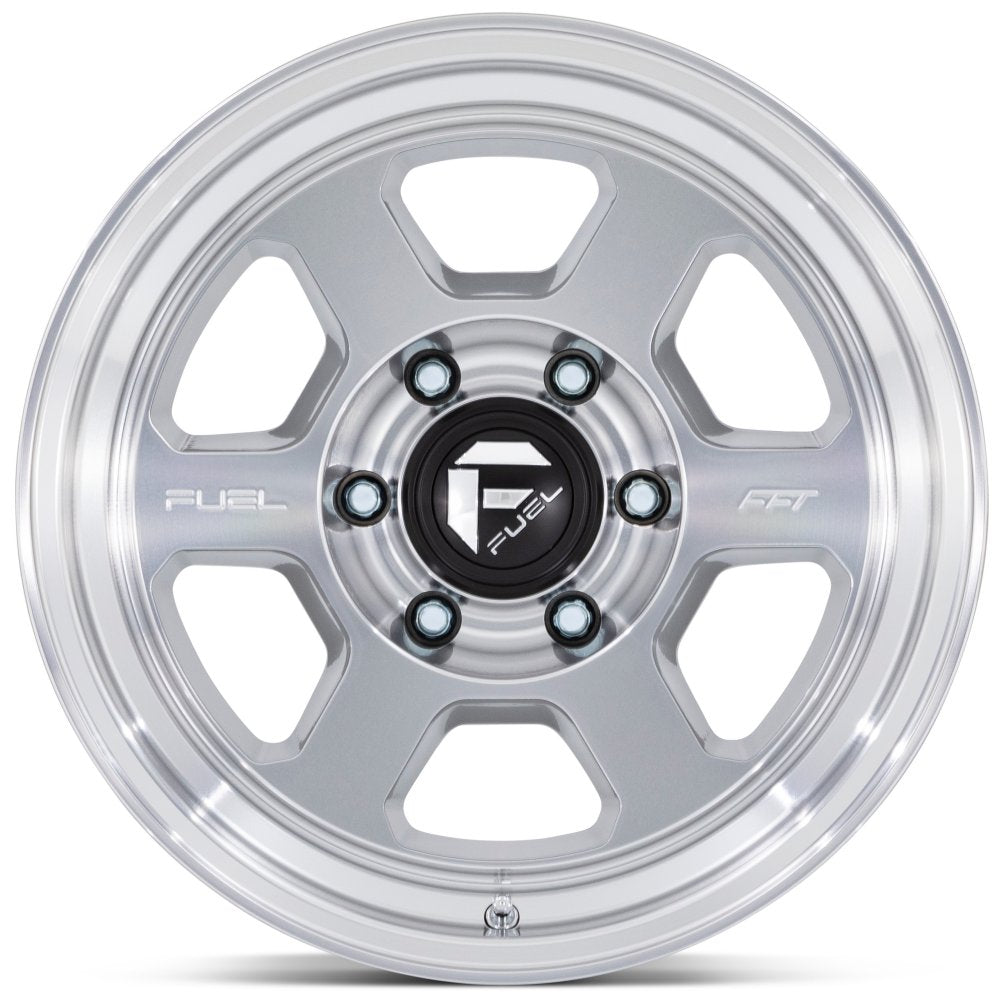 17X8.5 Fuel Off-Road Hype Machined FC860 6x5.5/139.7 -10mm - Flex Offroad