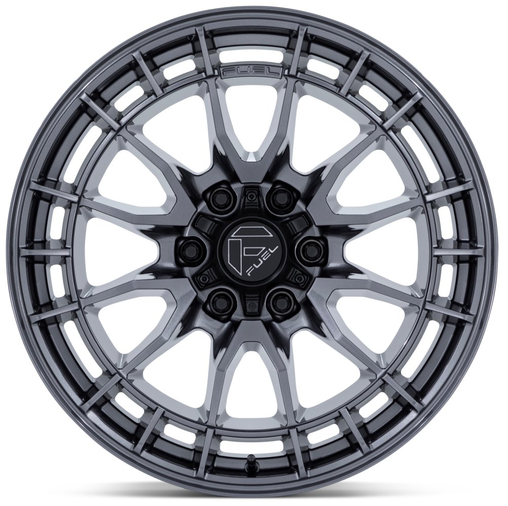 17X9 Fuel Off-Road Revolt Gloss Gunmetal FC888 6x5.5/139.7 -12mm
