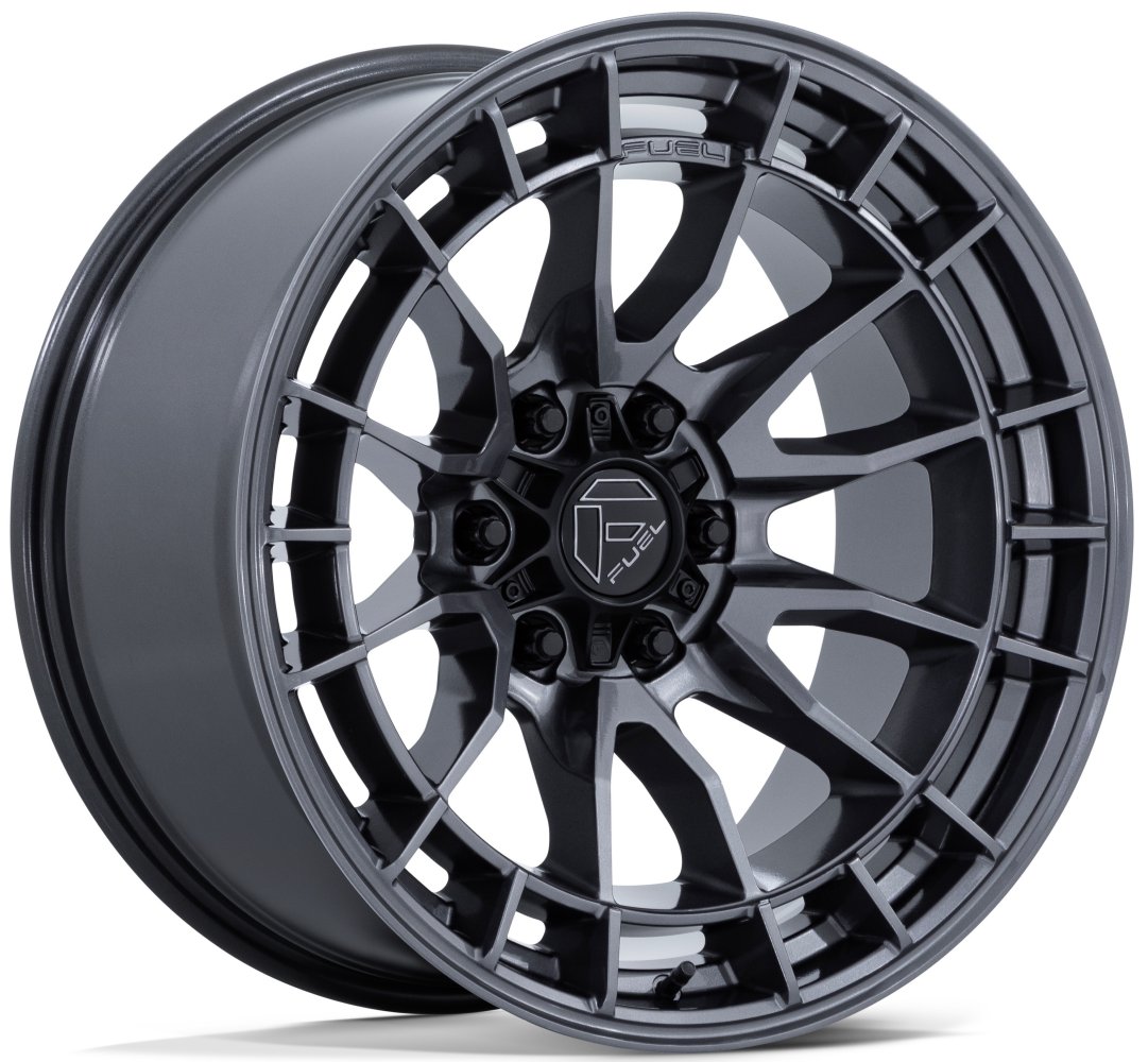 20X9 Fuel Off-Road Revolt Gloss Gunmetal FC888 6x135 20mm