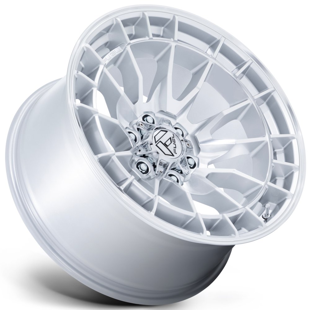 20X9 Fuel Off-Road Revolt Hypersilver Machined FC888 6x5.5/139.7 1mm