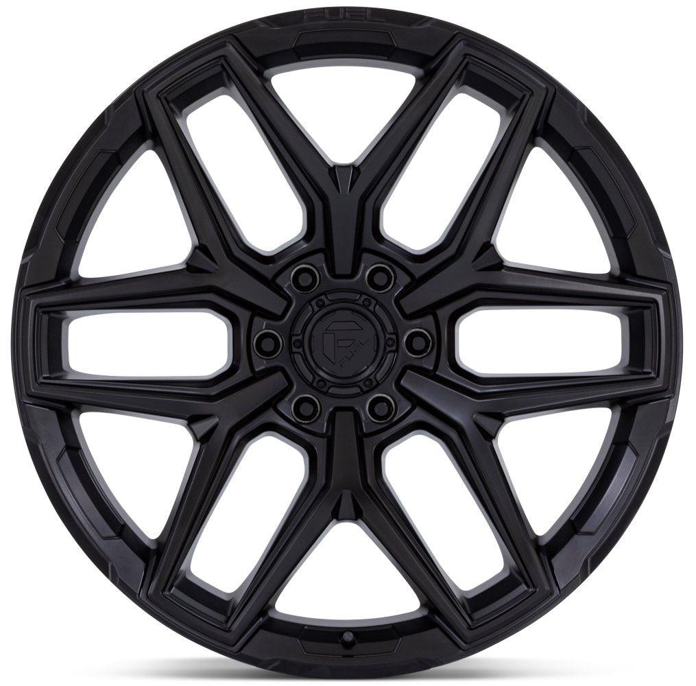 20x9 Fuel Off-Road Flux Blackout FC854 6x135 20mm - Flex Offroad