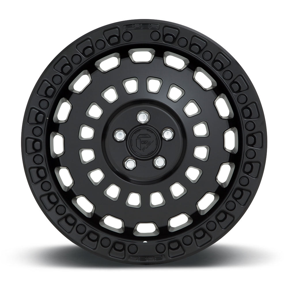 17x8 Fuel Off-Road Zephyr Matte Black D633 (Car) 5x4.5/114.3 38mm - Flex Offroad