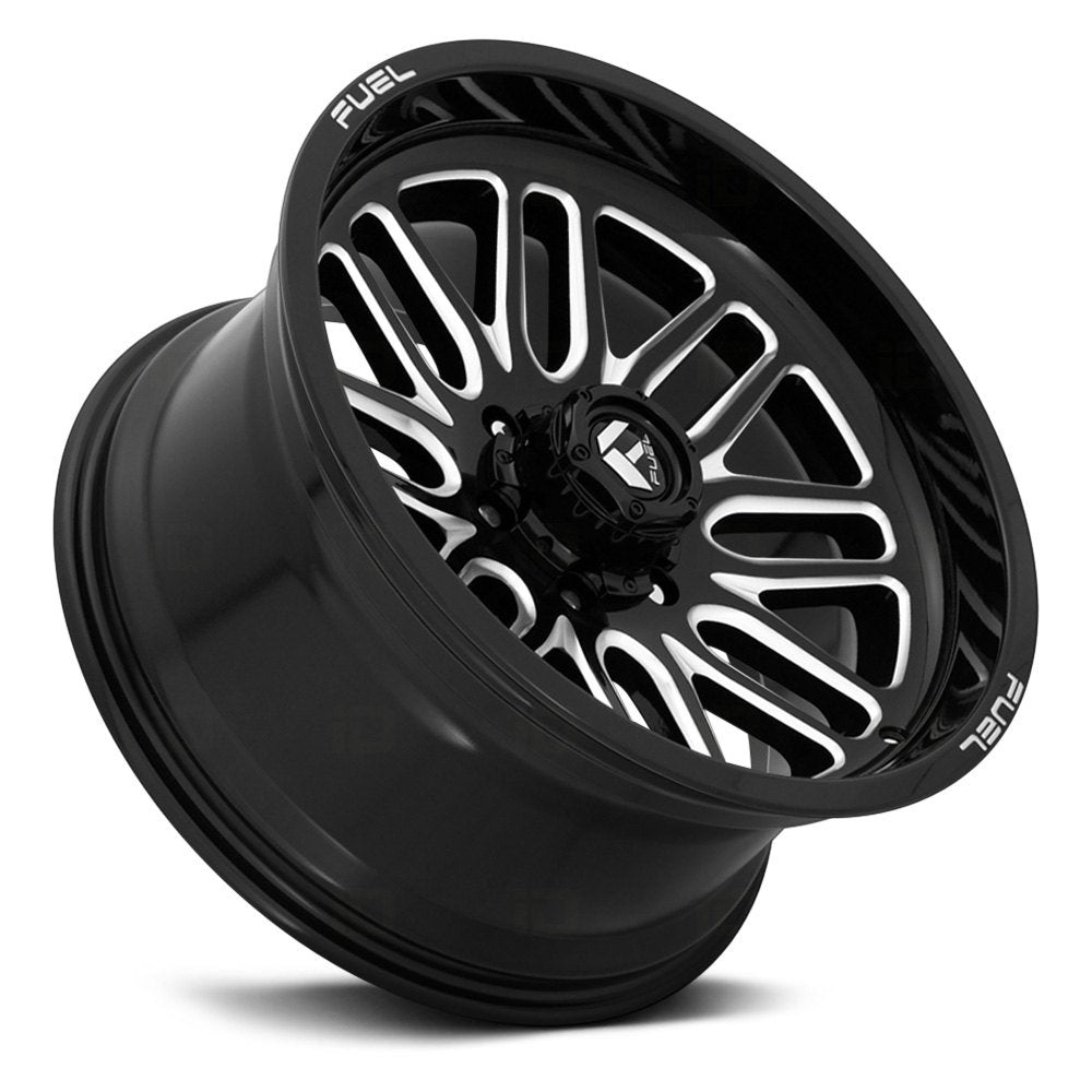 20x9 Fuel Off-Road Ignite Gloss Black Milled D662 6x5.5/139.7 1mm - Flex Offroad