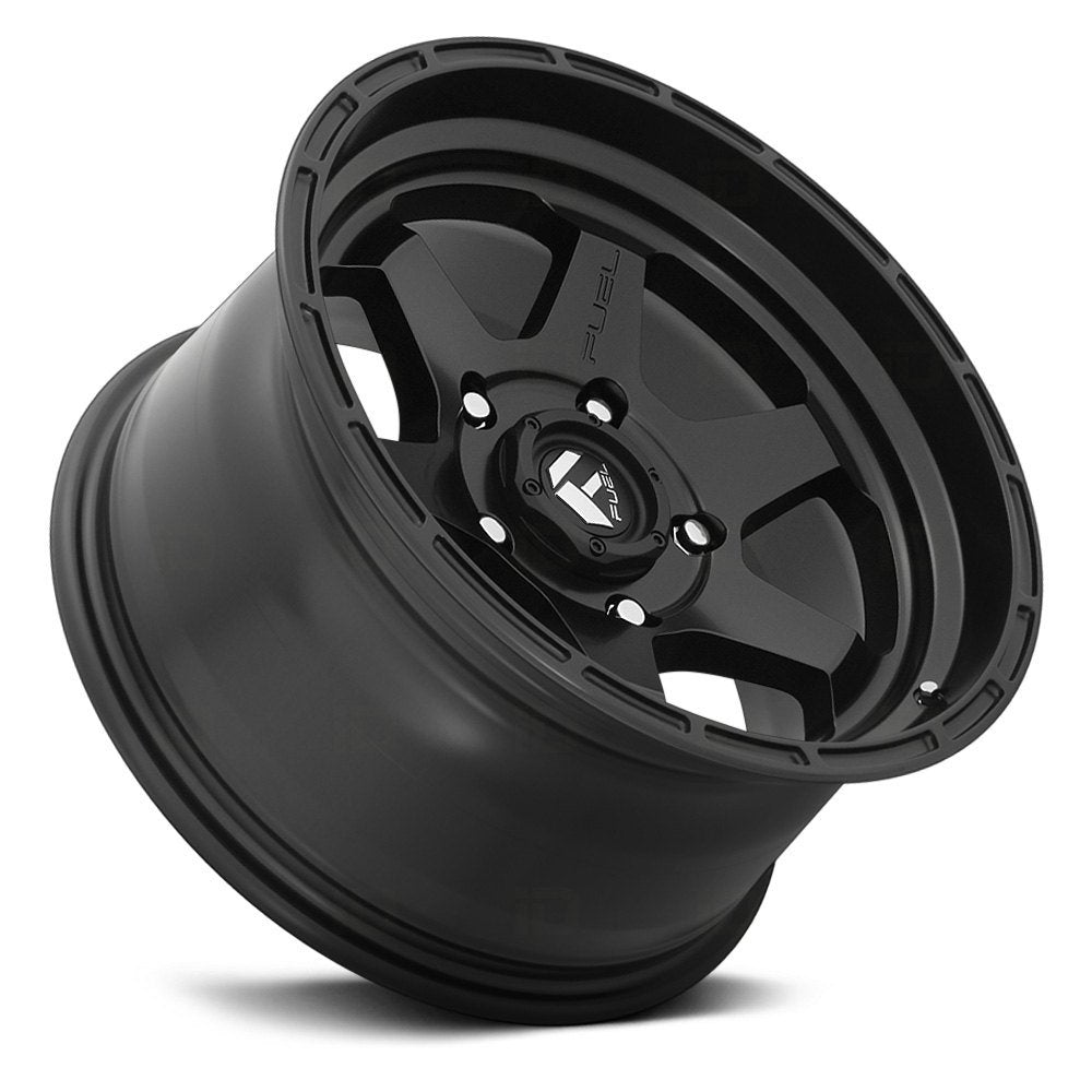 17x9 Fuel Off-Road Shok Matte Black D664 6x5.5/139.7 -12mm - Flex Offroad