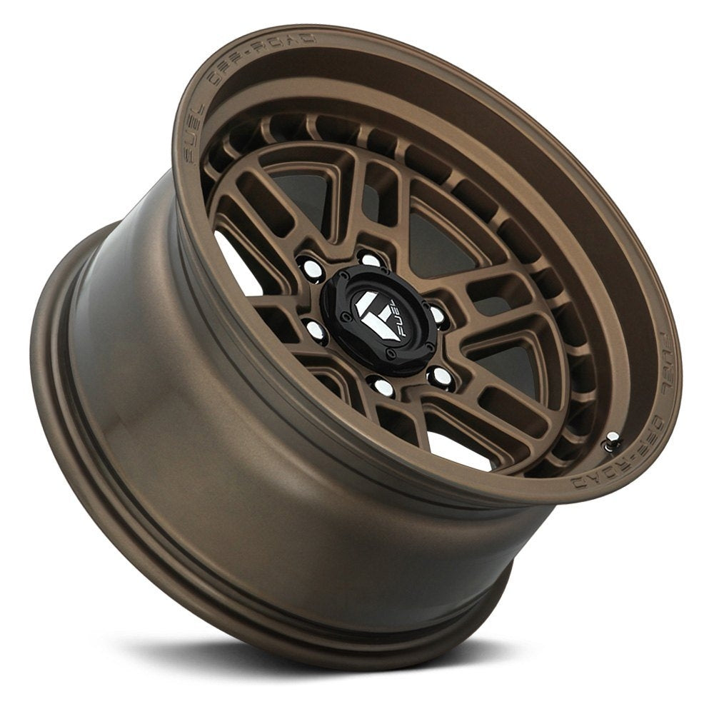 17x9 Fuel Off-Road Nitro 6 Matte Bronze D669 6x5.5/139.7 -12mm - Flex Offroad