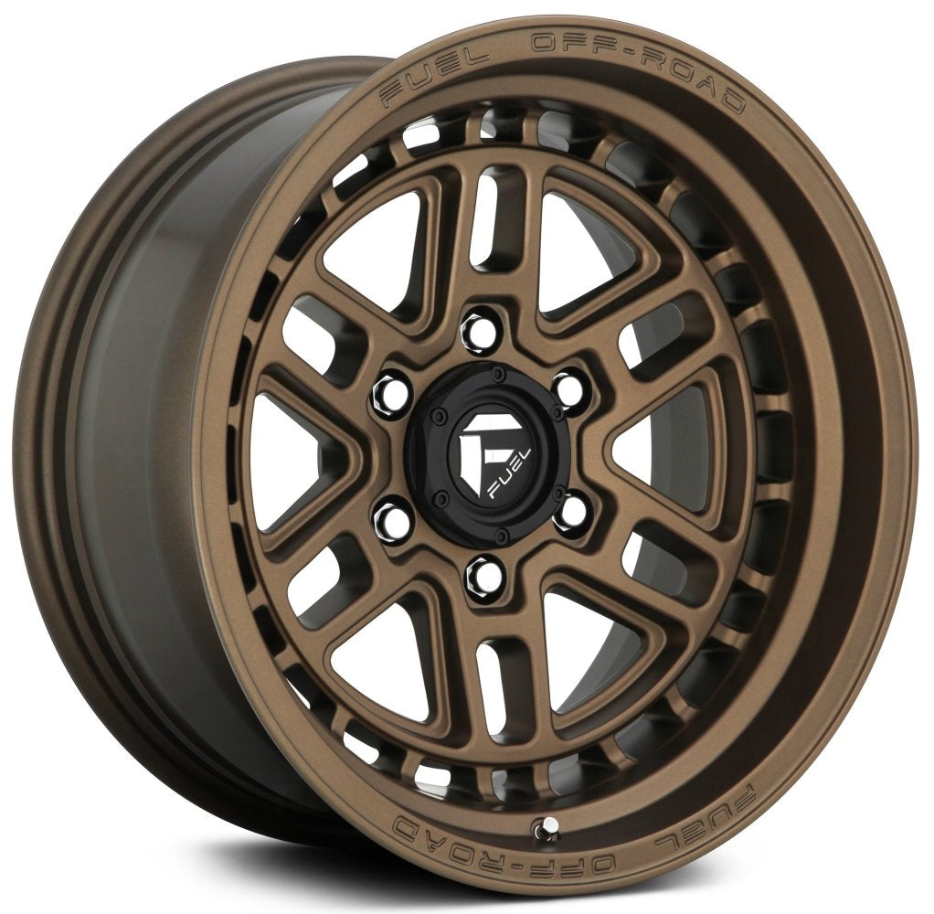 17x9 Fuel Off-Road Nitro 6 Matte Bronze D669 6x5.5/139.7 -12mm - Flex Offroad