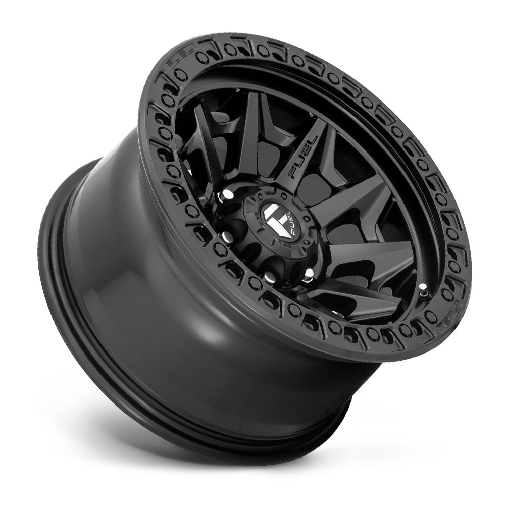 17x9 Fuel Off-Road Covert Matte Black D694 8x180 1mm - Flex Offroad