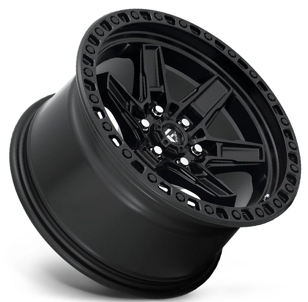 17x9 Fuel Off-Road Kicker 6 Matte Black D697 6x5.5/139.7 1mm